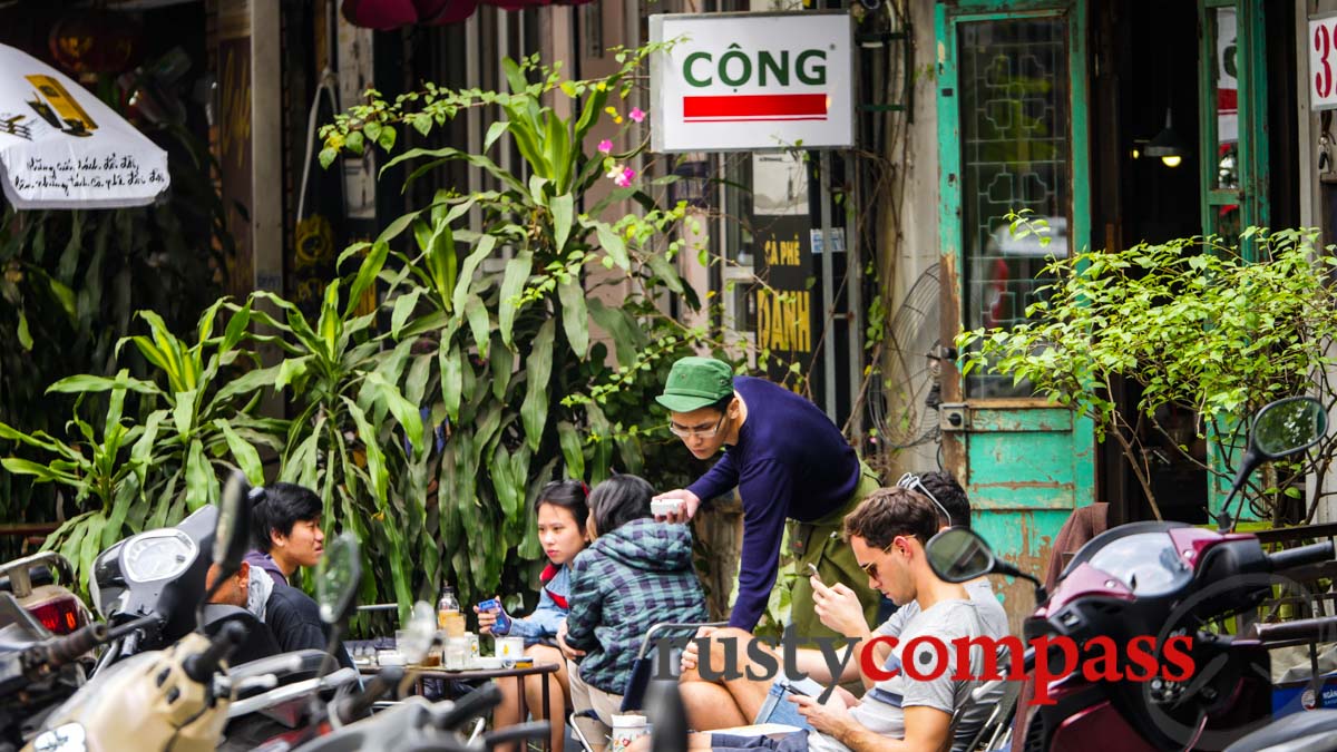 Morning coffee - Hanoi